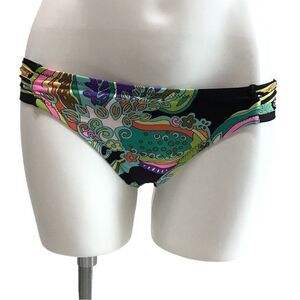 Trina Turk Black Bikini Bottom New Size 4